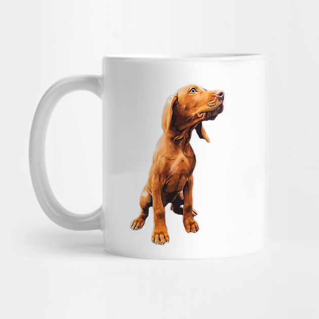 Vizsla Puppy - The Hungarian Vizsla by ElegantCat